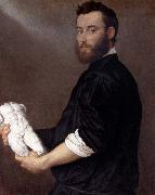 MORONI, Giovanni Battista The Sculptor Alessandro Vittoria Sweden oil painting artist